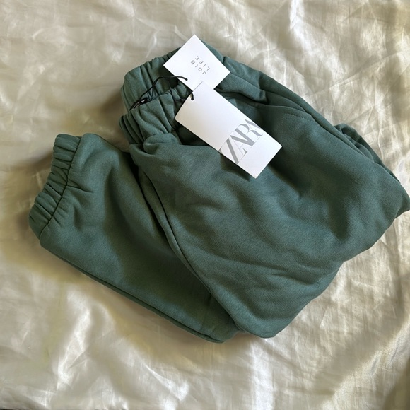 NWT Zara Plush Jogging Pants - Picture 4 of 4